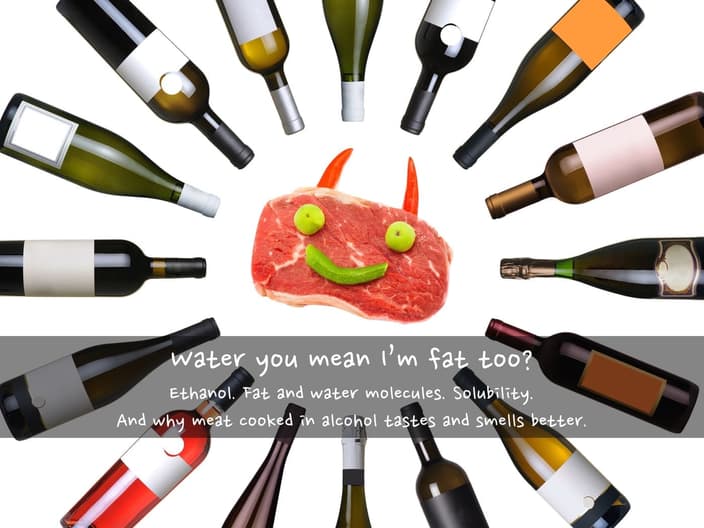 ethanol cooking with alcohol