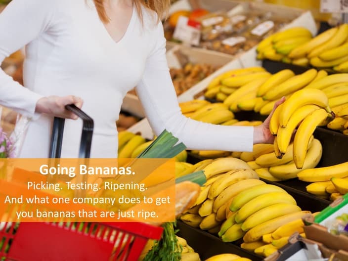 How Companies Get Bananas That Are Just Ripe to the Supermarket