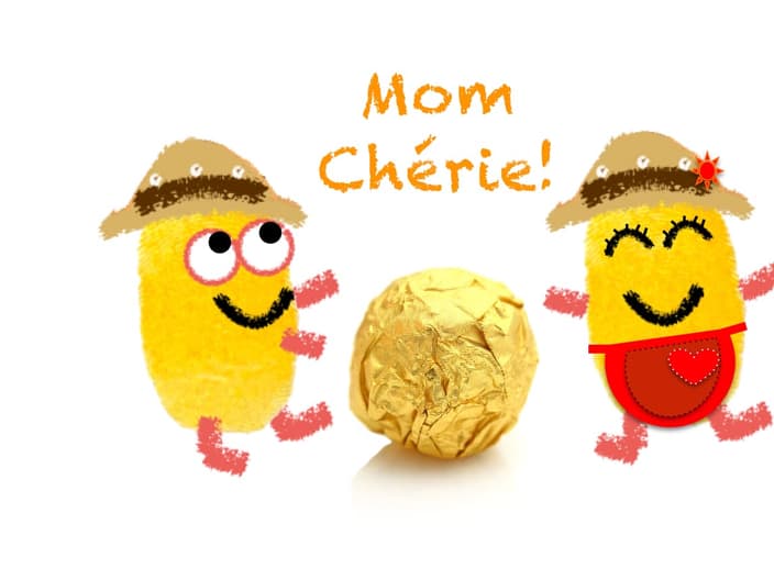 Nomnomenon and mom with a special treat