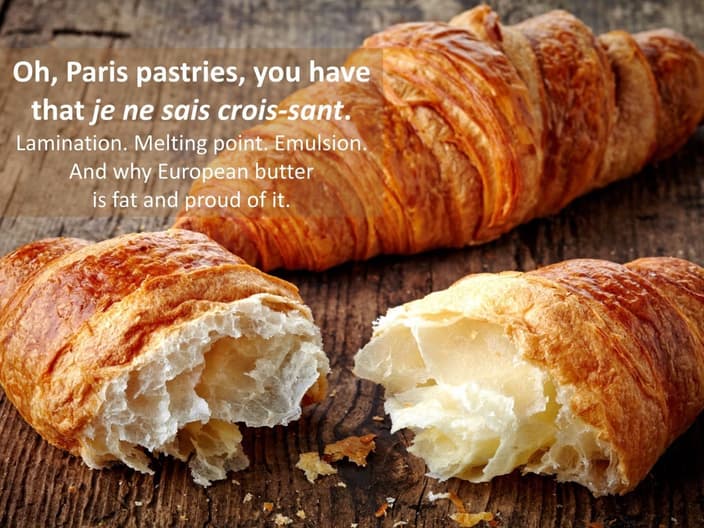 croissants and butter