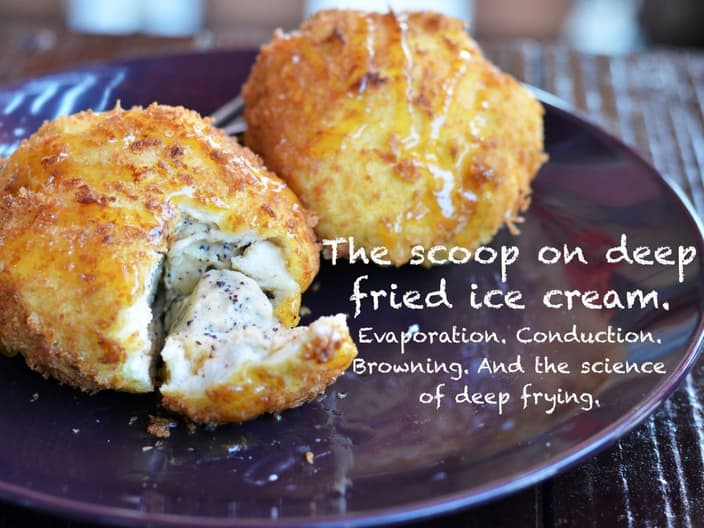deep fried ice cream
