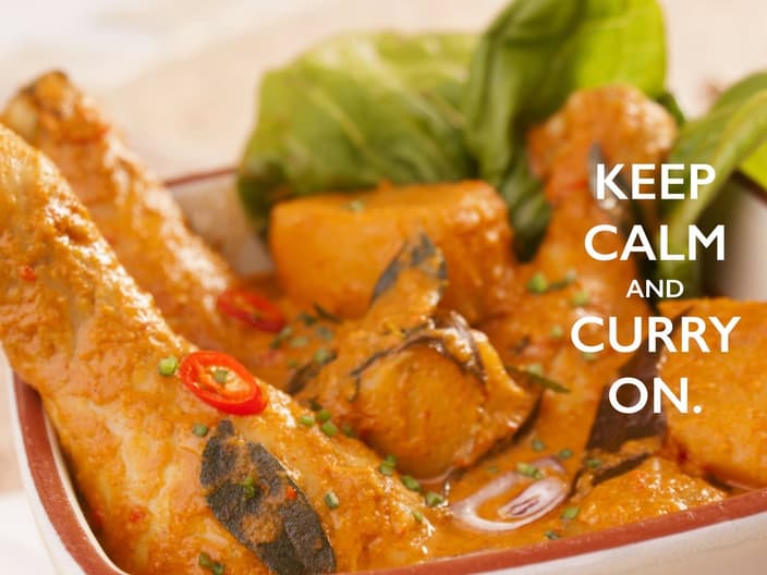 spicy curry chicken - found in many parts of south and southeast asia