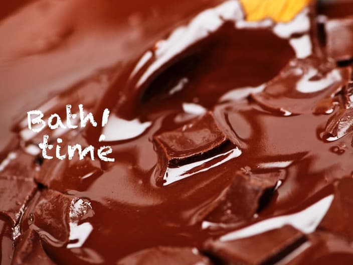 water bath for melting chocolate