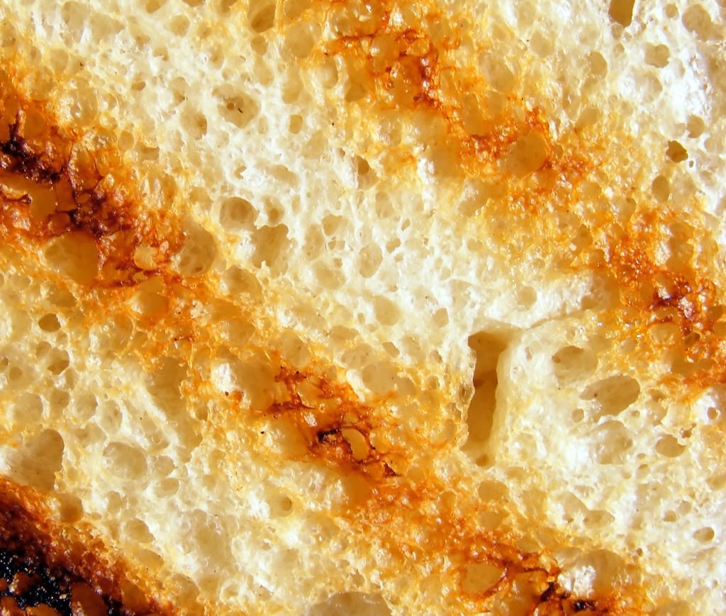 freshly baked bread