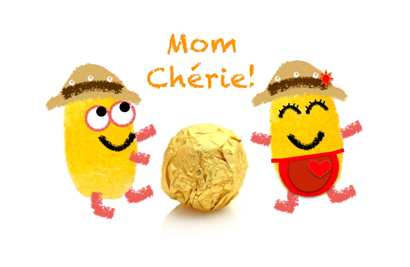Nomnomenon and mom with a special treat