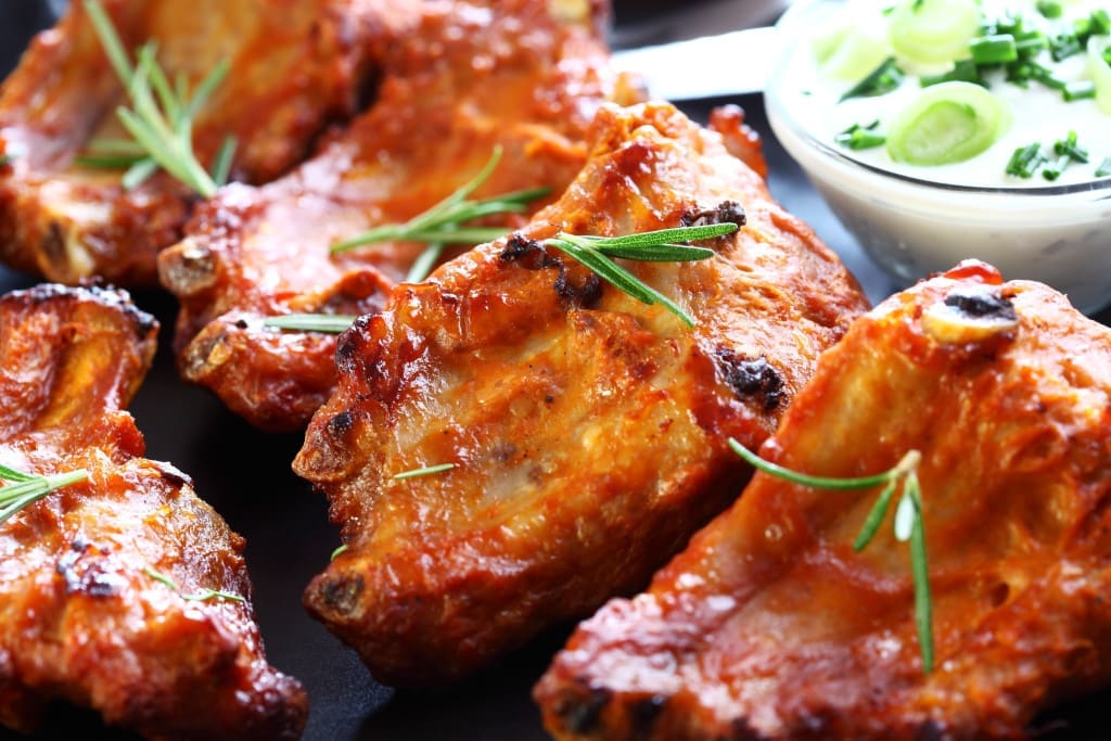 Spare ribs - Maillard reaction