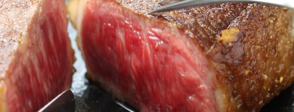 steak - denature - myoglobin