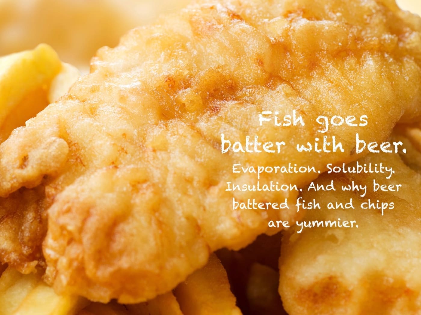 beer battered fish and chips 