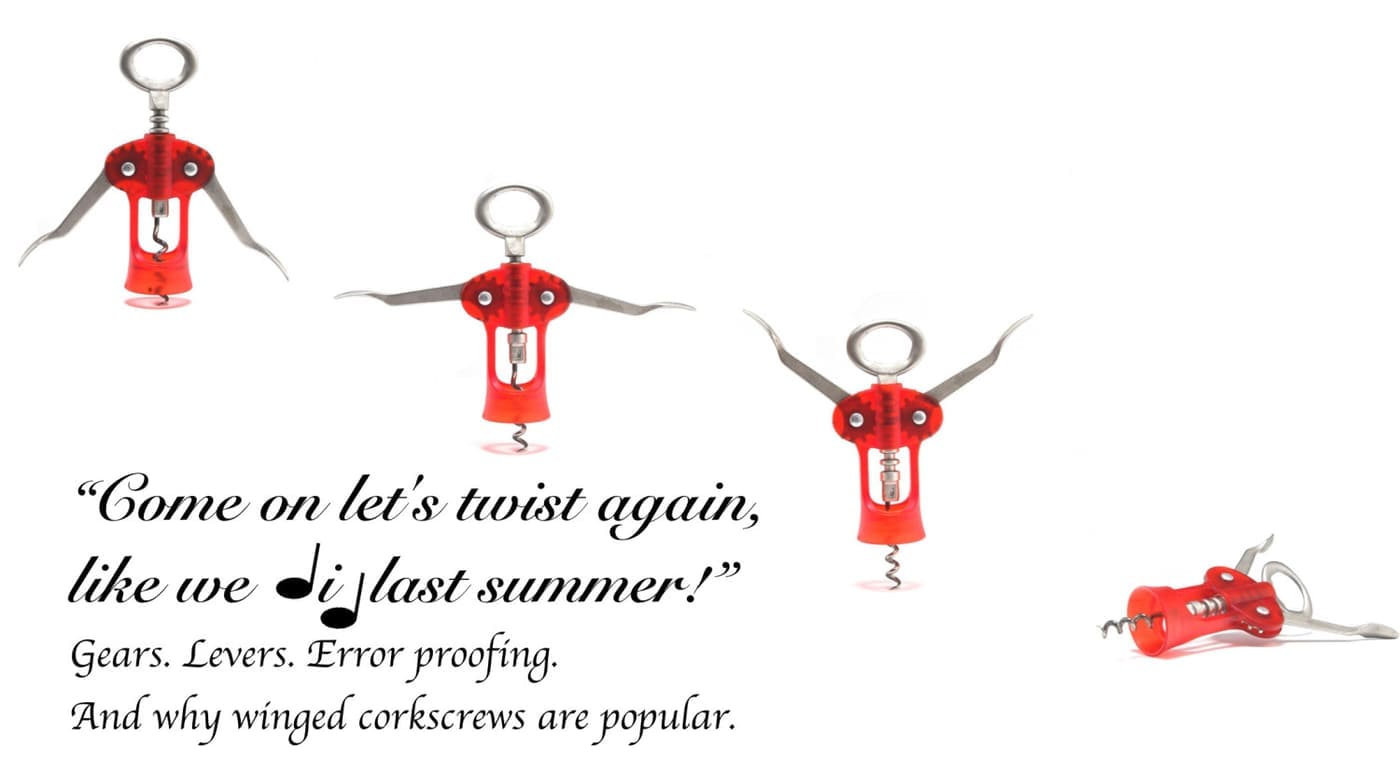 winged corkscrew
