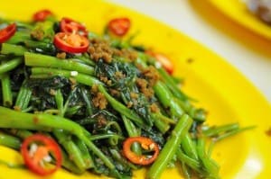 bright green vegetables look yummier