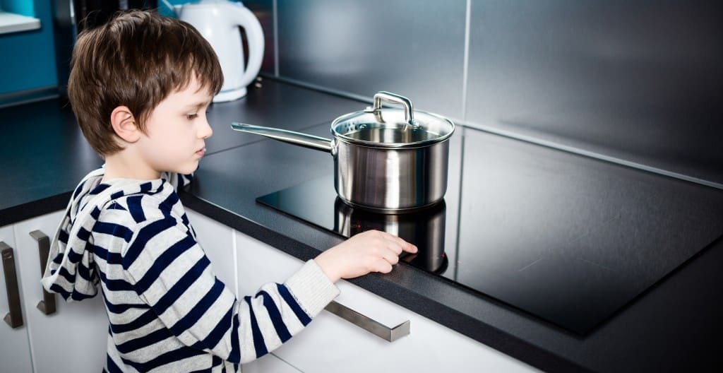 Safer as induction stove is not heated up and no fire in induction cooking