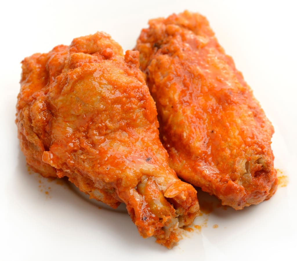 Buffalo Chicken Wings ,Close Up