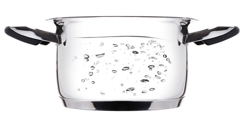 water - boiling and simmering