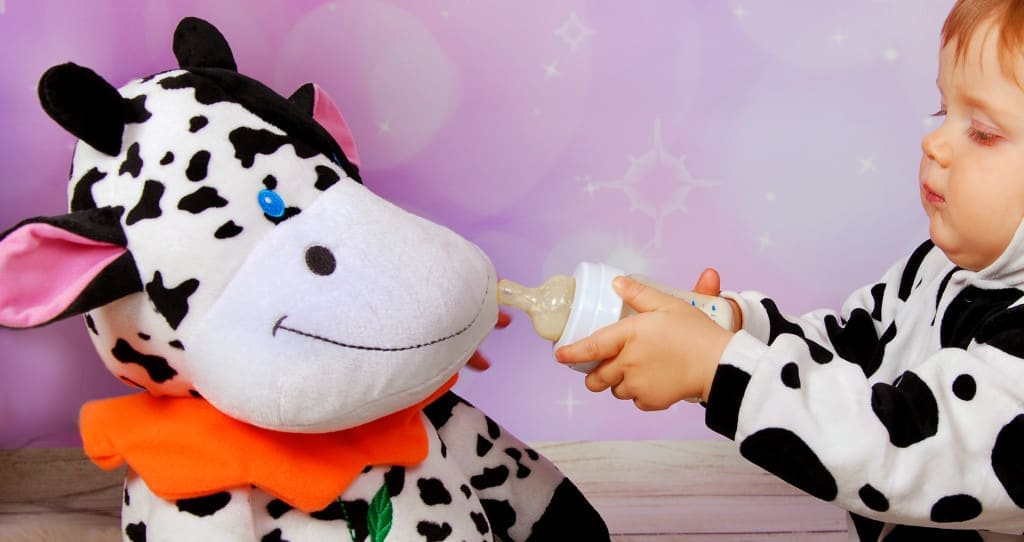 caseins make calcium soluble making it great for babies' bone structure development