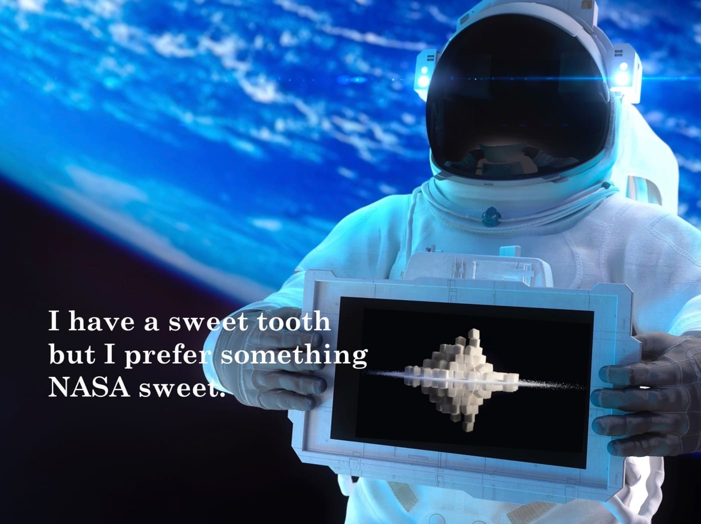 NASA's experiments using enantiomers to deduce life on Mars led to the the development of sweeteners