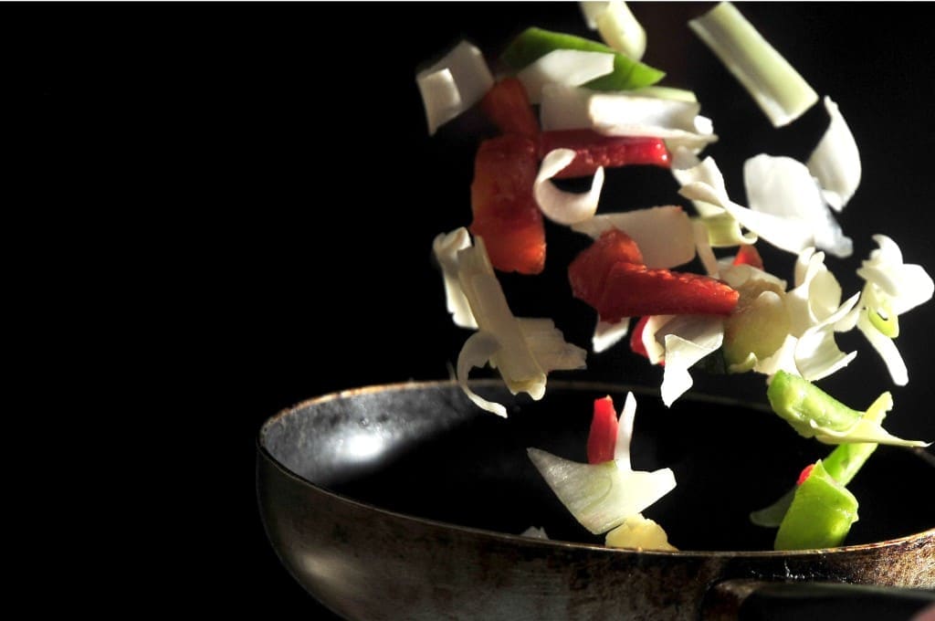 wok - cooking zones