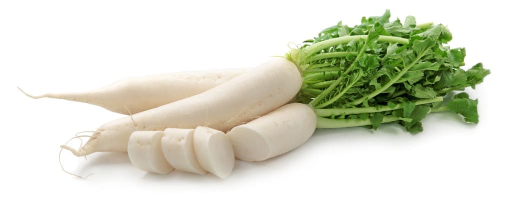chai tow kway are stir-fried cubes of daikon i.e. white radish, white flour and water