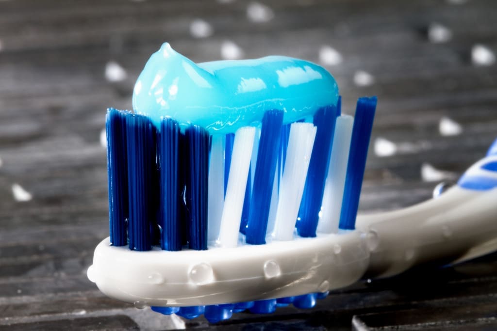 fluoride - anion of fluorine - is often added to toothpaste