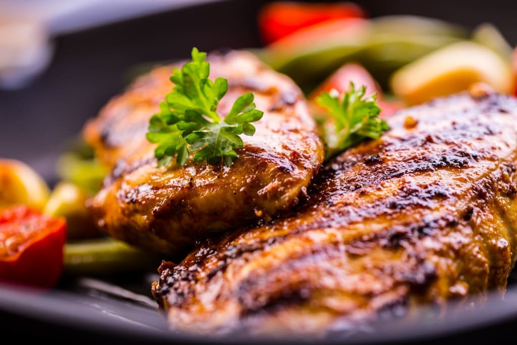 non-stick pans and meat