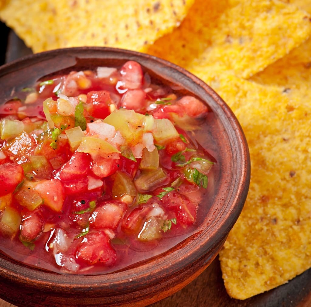 salsa came from the Latin word sal which meant salted
