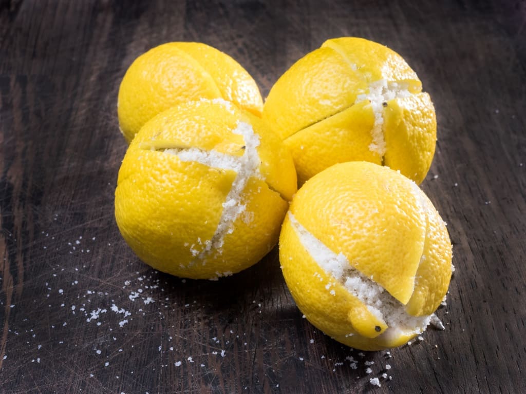 The primary way to preserve food in the past was to use salt